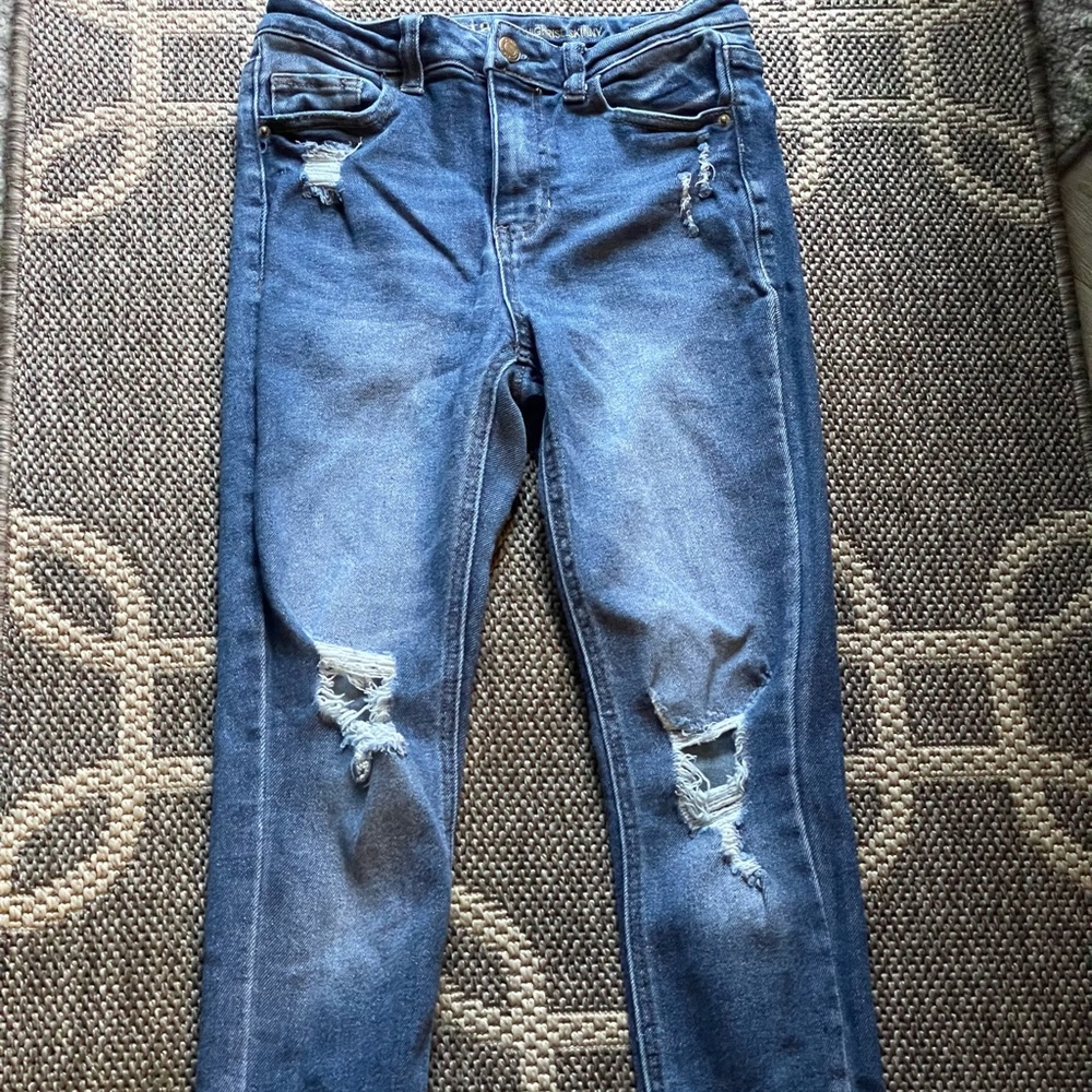 High rise jeans